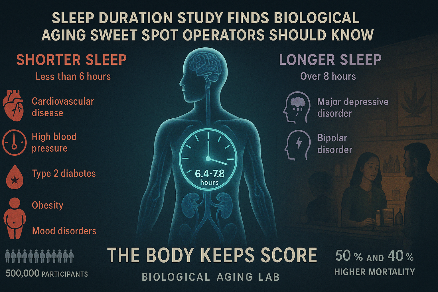 Sleep Duration Study Finds Biological Aging Sweet Spot Operators Should Know