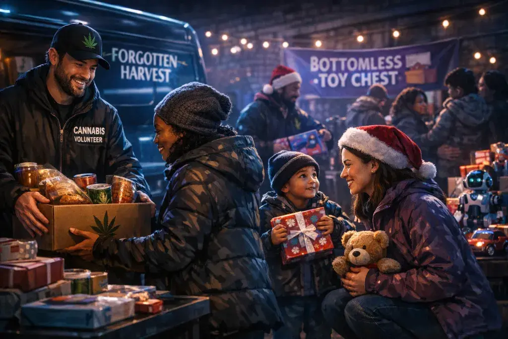 Cannabis Businesses Partner with Nonprofits to Aid Needy Families This Holiday Season