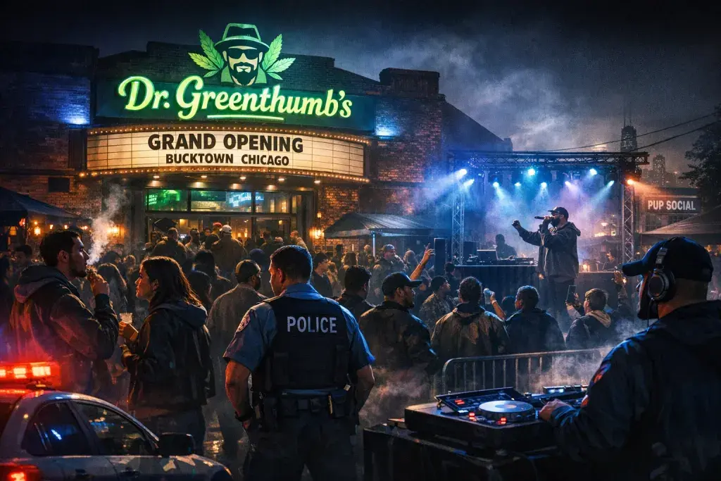 Dr. Greenthumb’s Opens First Midwest Dispensary in Revamped Bucktown Nightclub