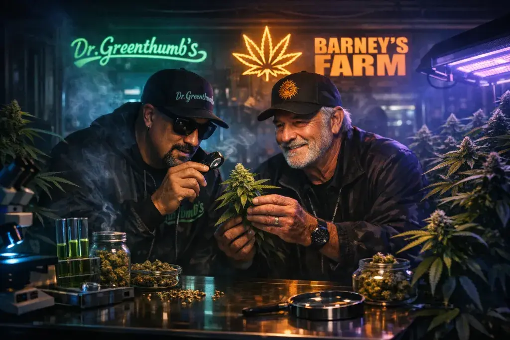 Barney's Farm Partners with Dr. Greenthumb's to Launch Legacy Cannabis Genetics