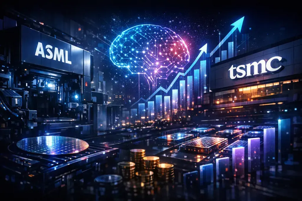 ASML and TSMC Boost Outlooks as AI Chip Demand Counters Investment Doubts