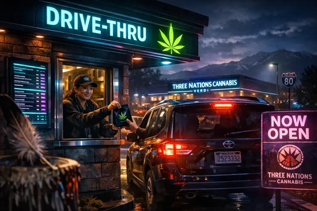 Reno-Sparks Indian Colony Launches Drive-Through Cannabis Dispensaries in South Reno and Verdi