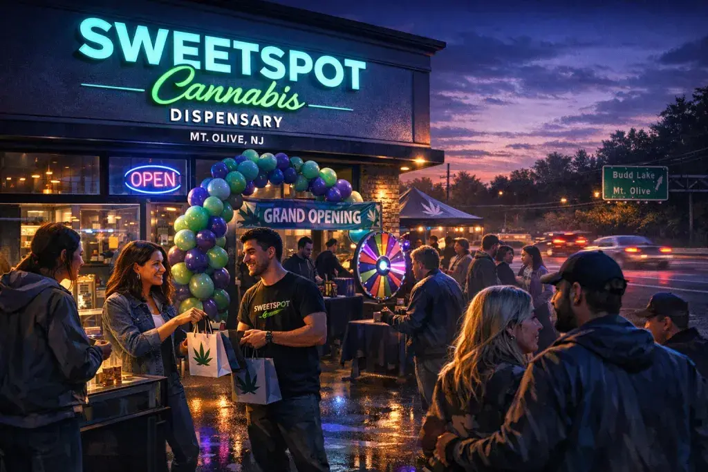 Sweetspot Cannabis Dispensary Opens New Location in Mount Olive, New Jersey