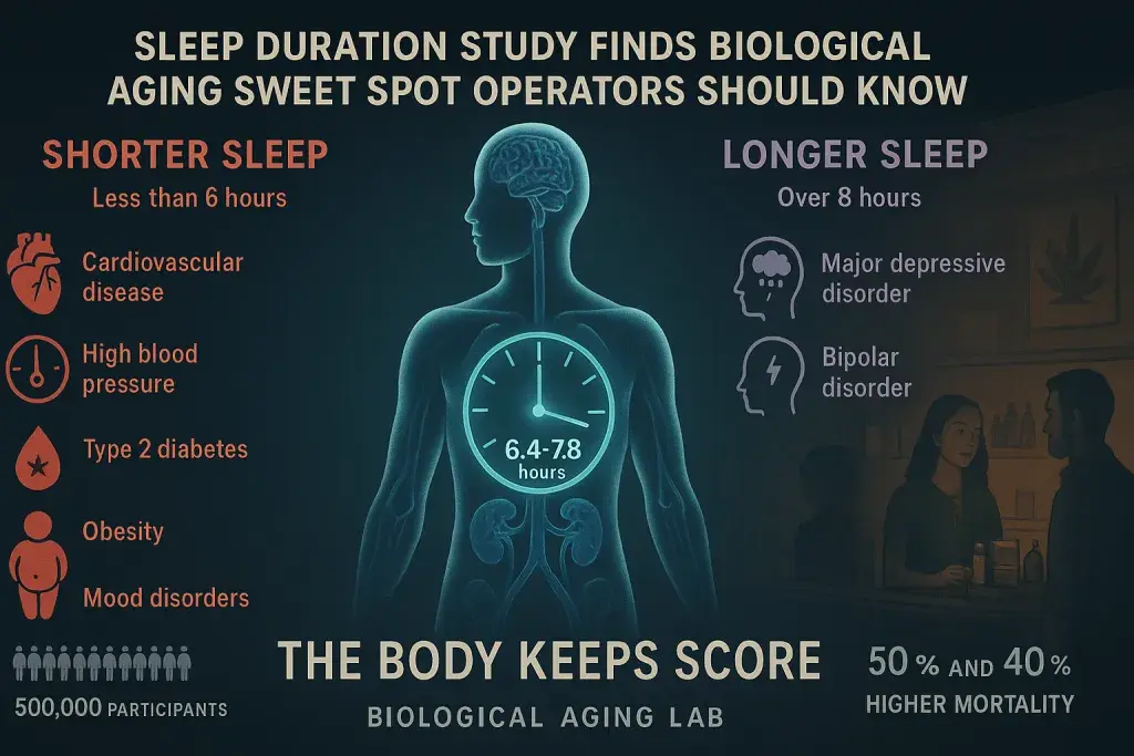 Sleep Duration Study Finds Biological Aging Sweet Spot Operators Should Know