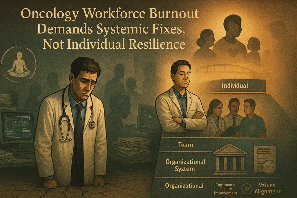 Oncology Workforce Burnout Demands Systemic Fixes, Not Individual Resilience