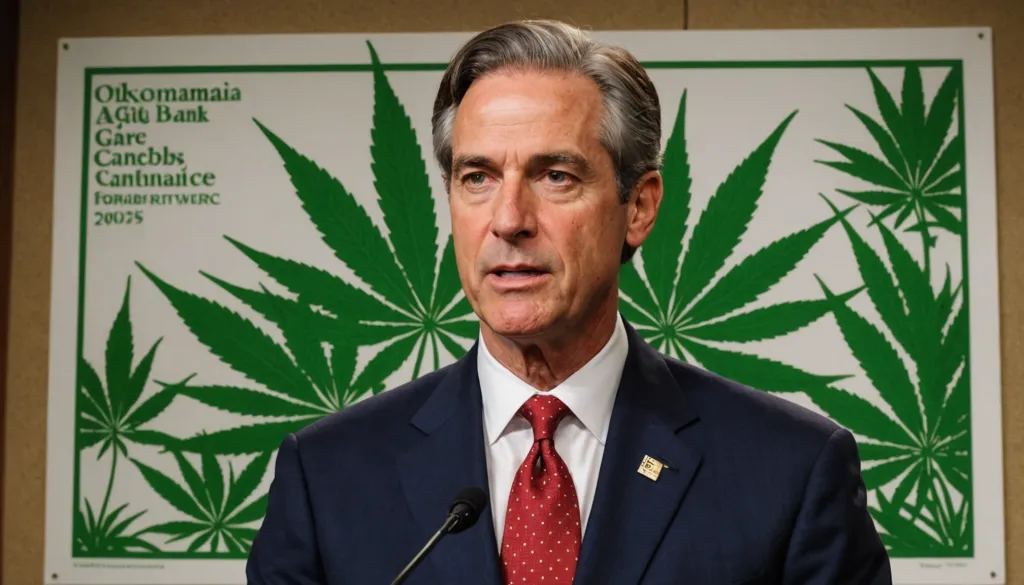 Oklahoma AG's Bank Ties to Cannabis Cash Raise Disclosure Questions