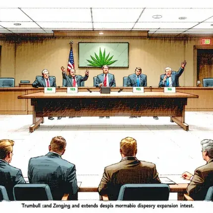 Trumbull Extends Cannabis Moratorium Despite Dispensary Expansion Interest