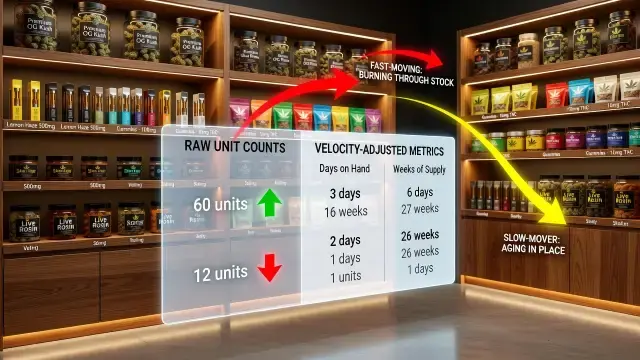 Why Raw Unit Counts Mislead Dispensary Inventory Decisions