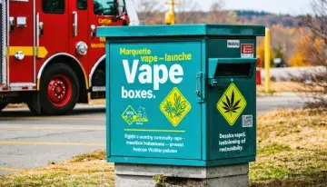 Marquette Launches Vape Drop-Off Boxes to Tackle Hazardous Waste Pollution