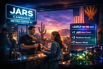 Arizona Dispensaries Dominate Leafly's Top 100 US List for 2025